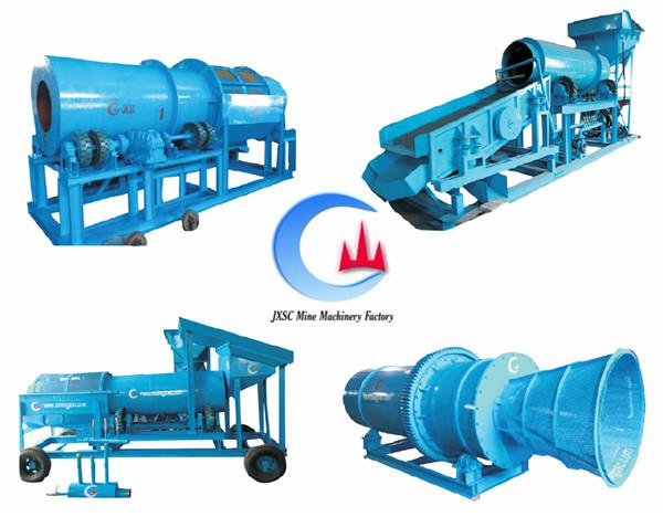 Tin mining equipment clay trommel wash plant in tin cassiterite ore processing