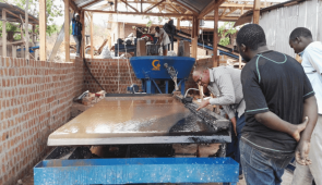 Instalación minera en Tanzania Terminada