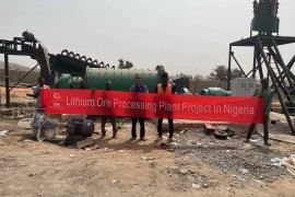 Fábrica de processamento de lítio de 120 TPD na Nigéria