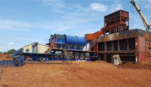 JXSC engineer in Angola country for mine diamond machine debuge