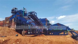 Planta de procesamiento de diamantes 200TPH en Angola