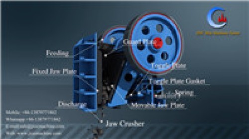 Big capacity Jaw crusher for big stone grinding