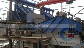 Slow and Uneven Discharge of Dewatering Screen