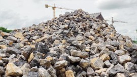 Processo de trituração de granito 80TPH no Uzbequistão