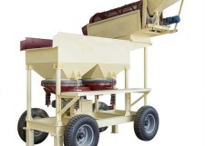 Mobile Jig Separator With Trommel