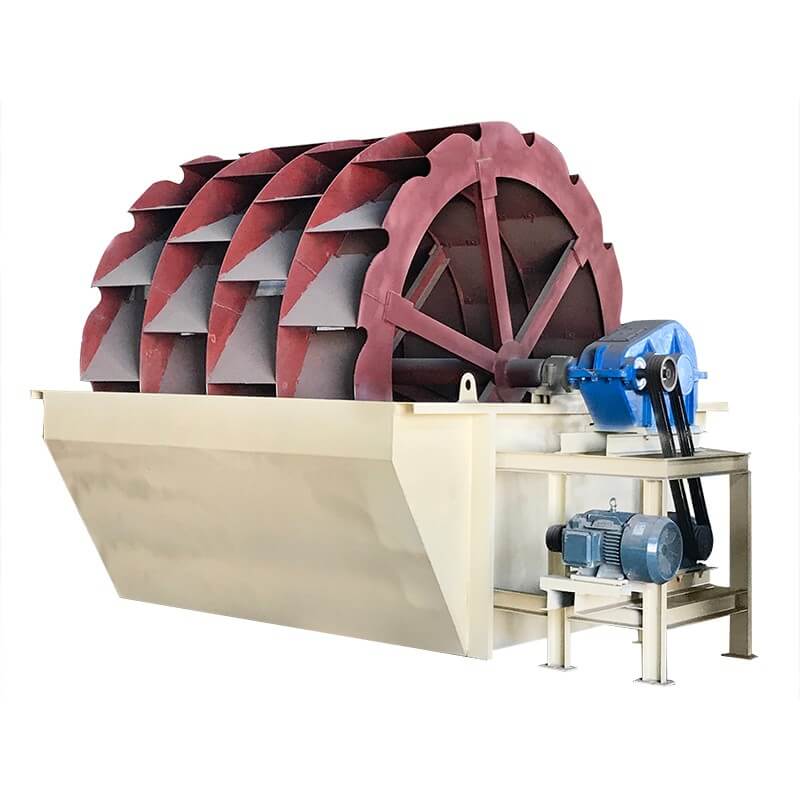 JXSC's wheel type sand washer machine for sale