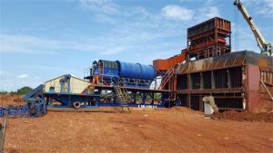 Planta de Lavagem de Diamantes 200TPH Angola