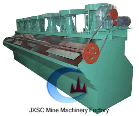 máquina de flotación de minerales