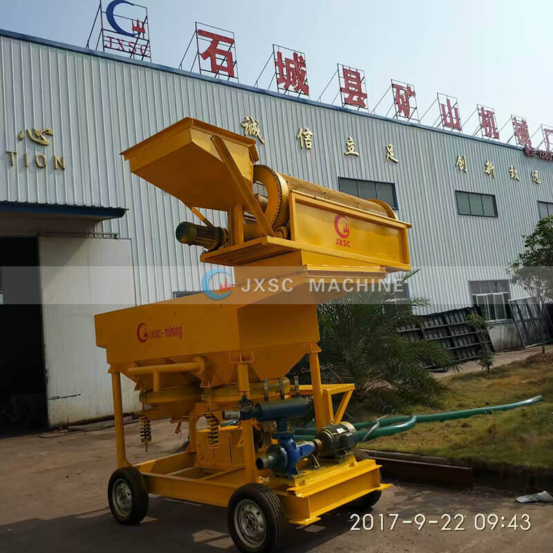 Portable Gold Wash Plant JXSC Machine
