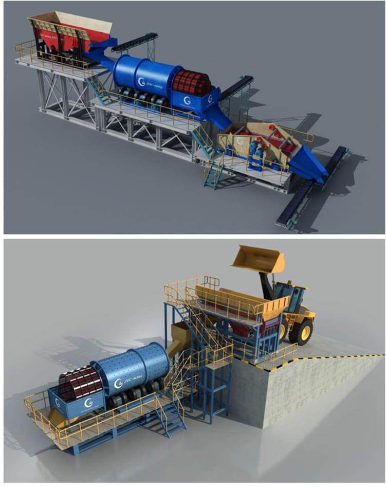 Angola 200TPH Diamond Washing Plant From JXSC