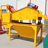 Dewatering-screen