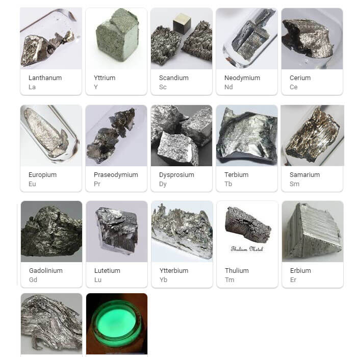 rare earths elelments photo