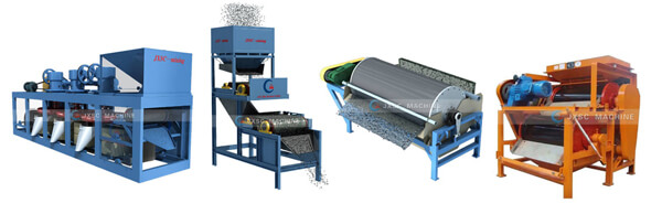 types of magnetic separator in mining industry