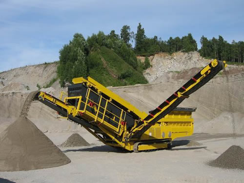 Peralatan penyaringan bergerak Keestrack EXPLORER 1800