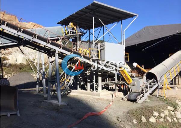 Usine de traitement du minerai de tungstène machine à convoyeur à bande