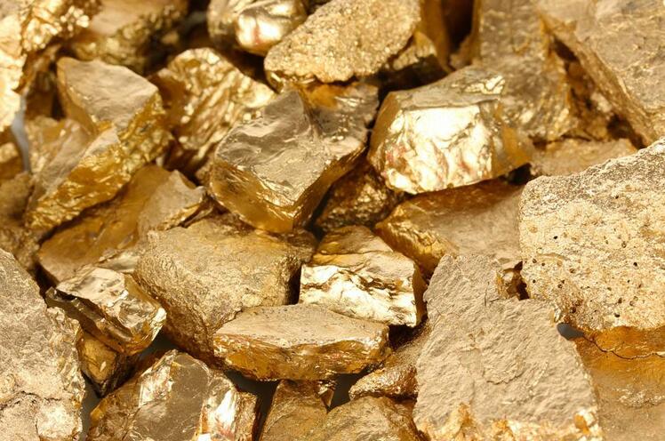 minério de ouro Rússia