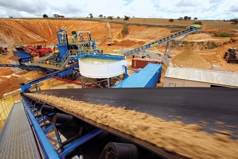 50TPH Silica Sand Processing Plant in Indonesia JXSC