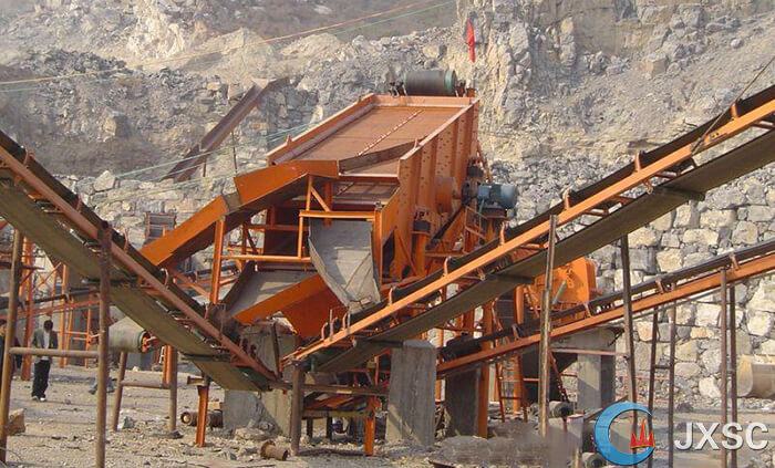 Dry Screening Ore Rock - JXSC Machine