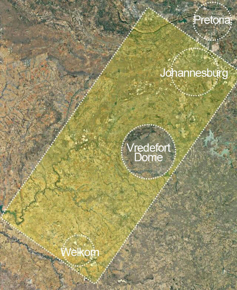 zona principal de Witwatersland