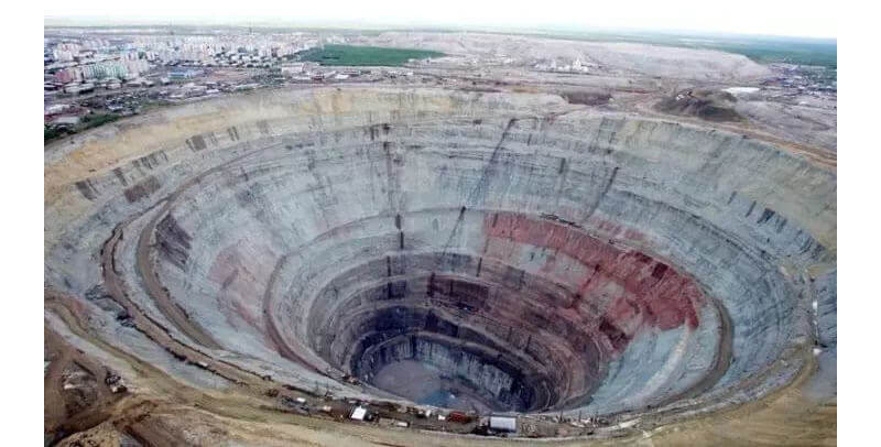 Mine de diamants Mirny