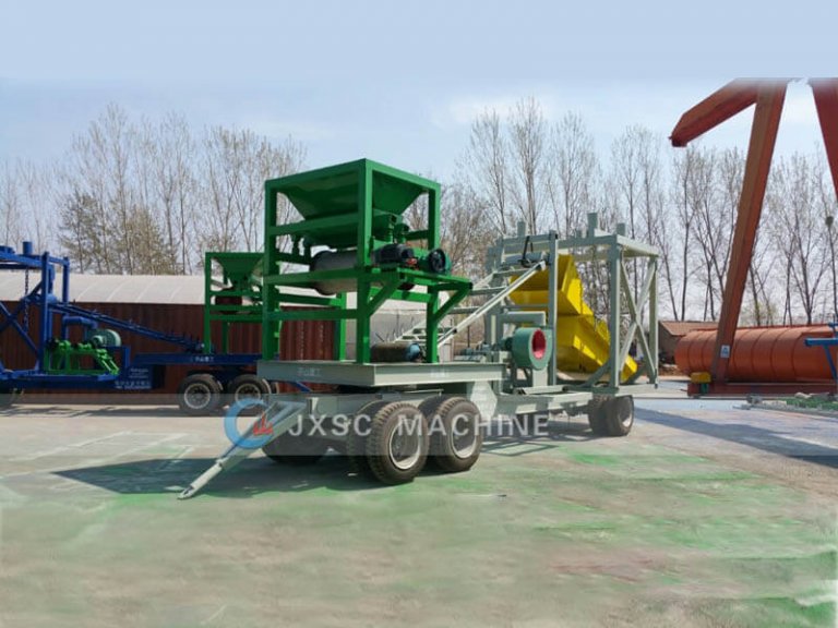 Dry Land Portable Gold Mining Equipment JXSC