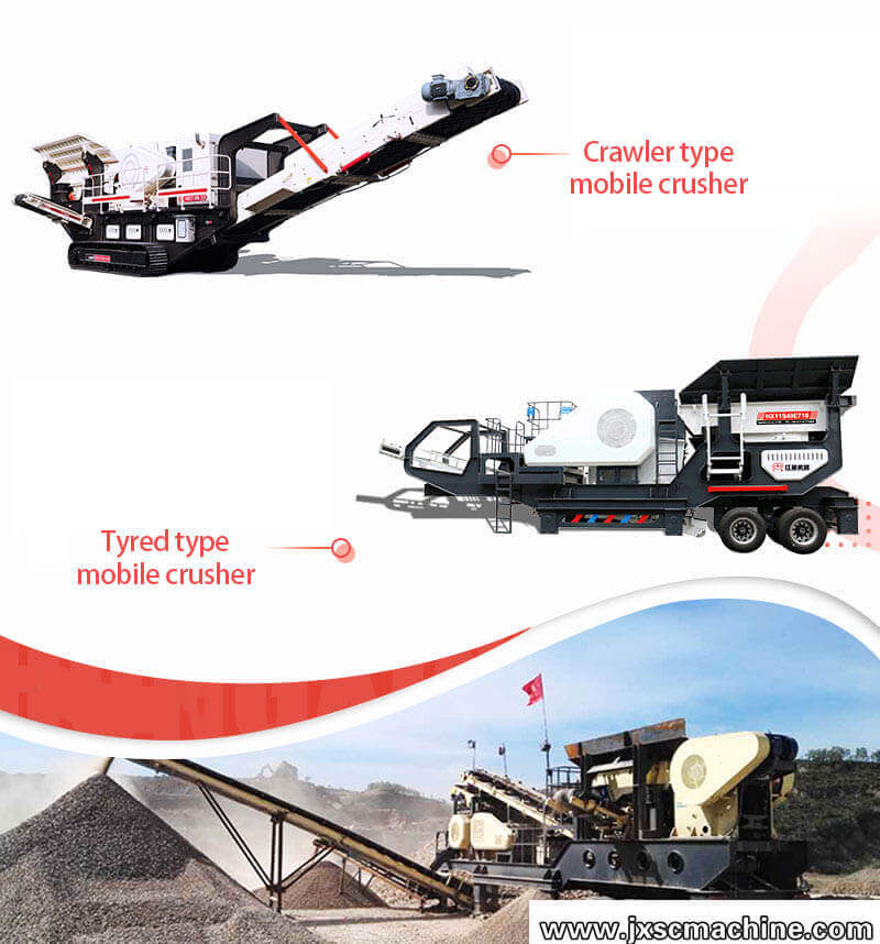 mobile jaw crusher