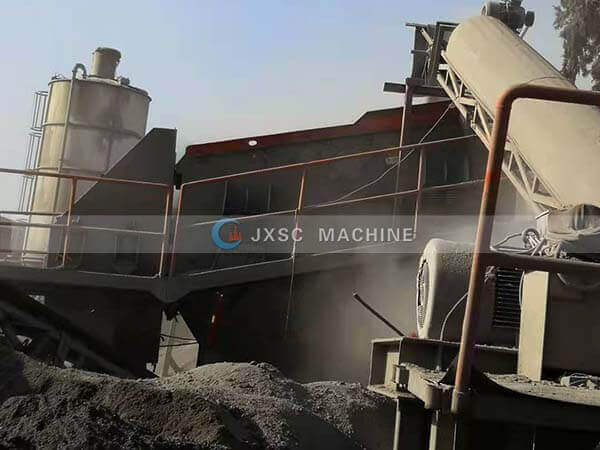 60TPH Limestone Sand Washing Plant