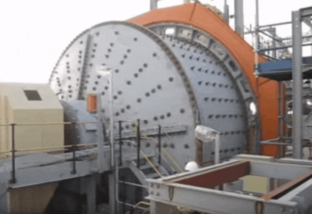 Sag milling store