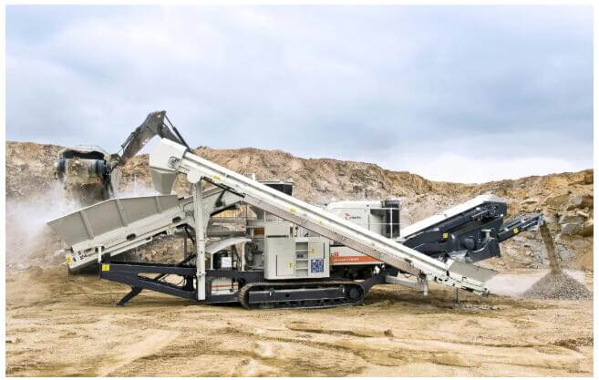 crawler cone crusher