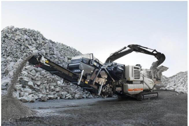 crawler impact crusher