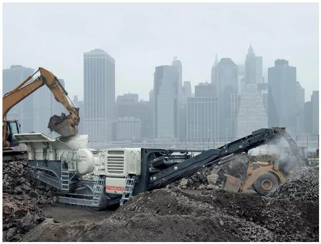 crawler jaw crusher