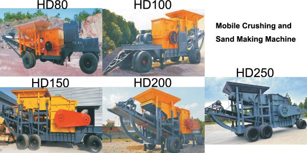 Mobile Sand Crusher