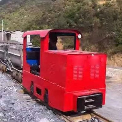 locomotiva de mina a bateria