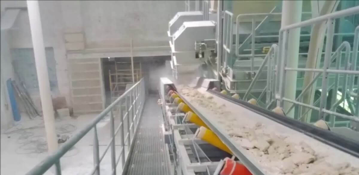 usine de traitement du kaolin