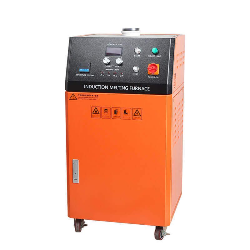 1kg Gold Melting Furnace 1600w High Temperature Melting Gold