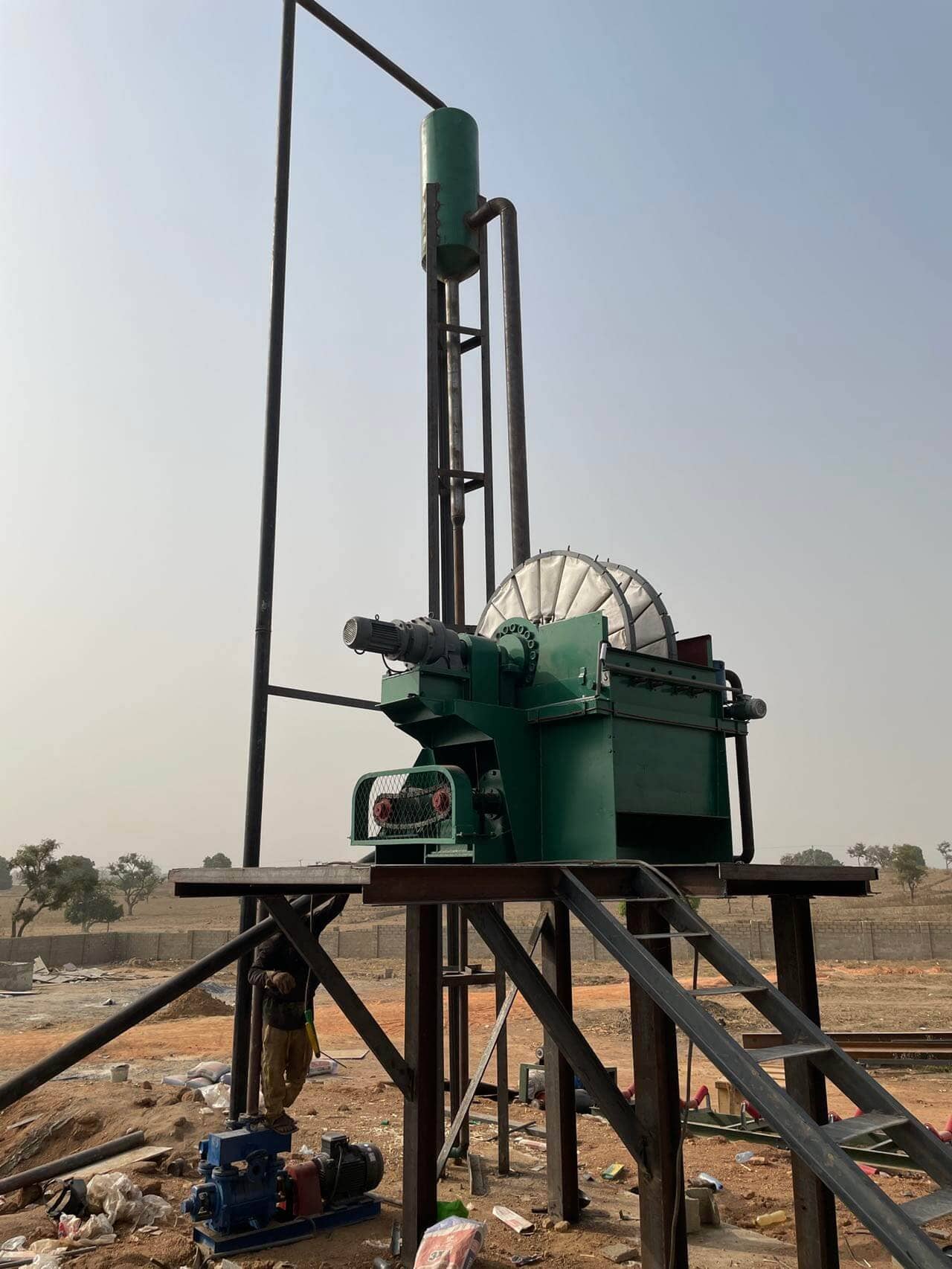 Usine de traitement de lithium de 120 TPD au Nigeria