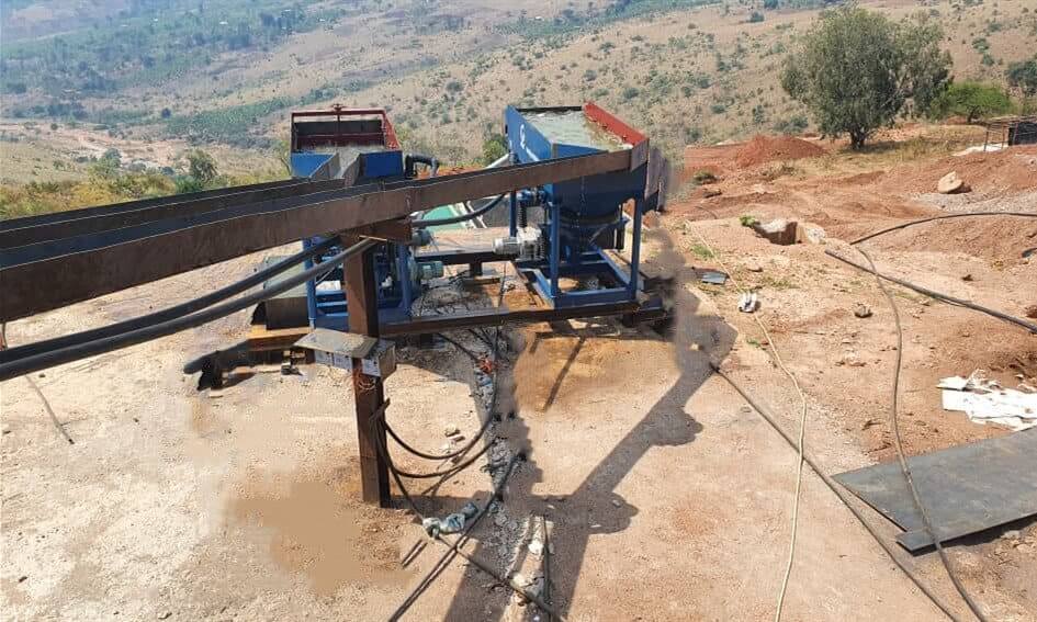 10 TPH Alluvial Tin Process Plant in Tanzania
