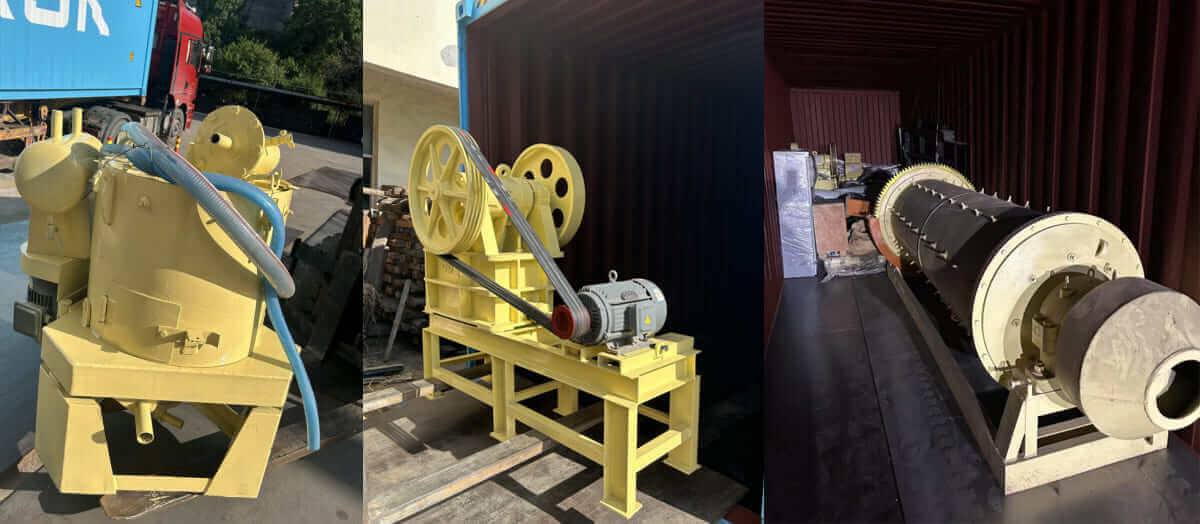 2 TPH Hard Rock Gold Processing Plant in Colombia-delivery