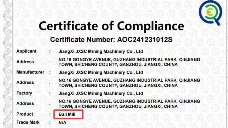 Certificate of Compliance