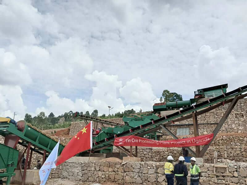 Uganda 30TPH Alluvial Tin Processing Plant (4) Uganda 30TPH Alluvial Tin Processing Plant