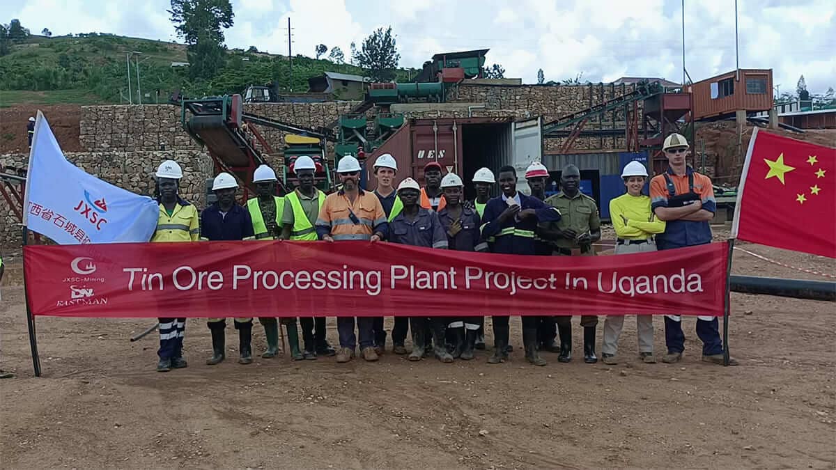 Uganda 30TPH Alluvial Tin Processing Plant Uganda 30TPH Alluvial Tin Processing Plant