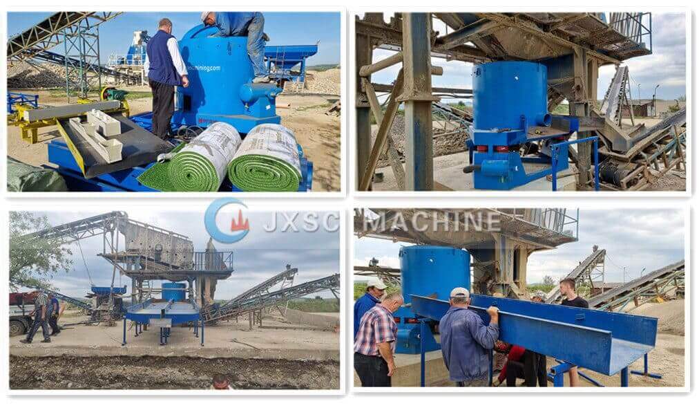 20TPH Alluvial Gold Processing Plant in Romania (4) 20TPH Alluvial Gold Processing Plant in Romania