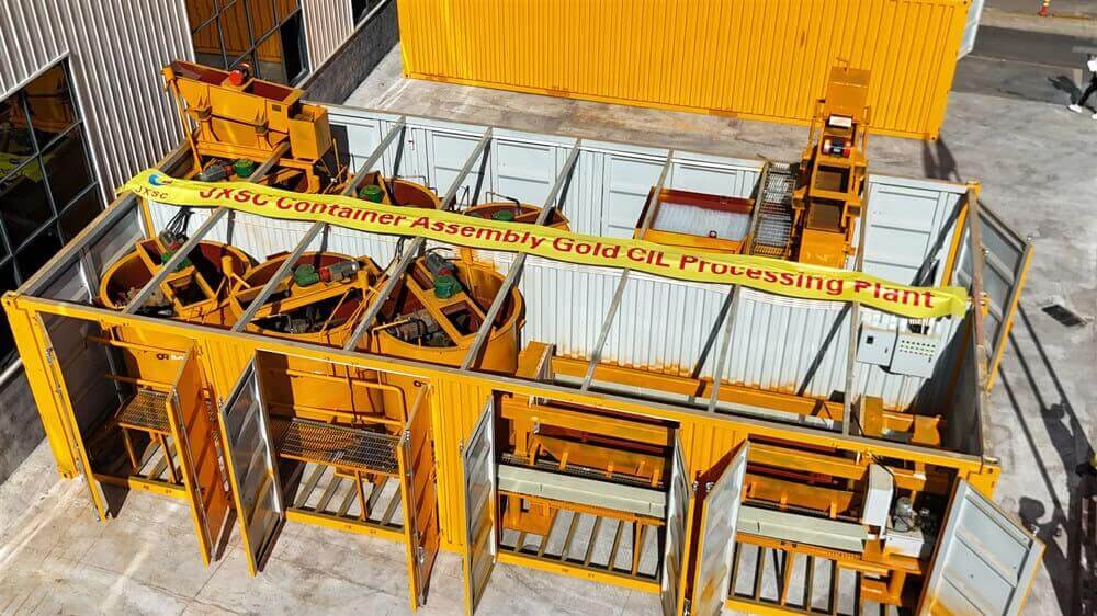 Containerized-type Gold CIL Plant Containerized-type Gold CIL Plant