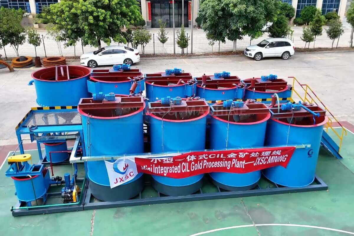 Mini Intergrated Gold CIL Plant Mini Intergrated Gold CIL Plant