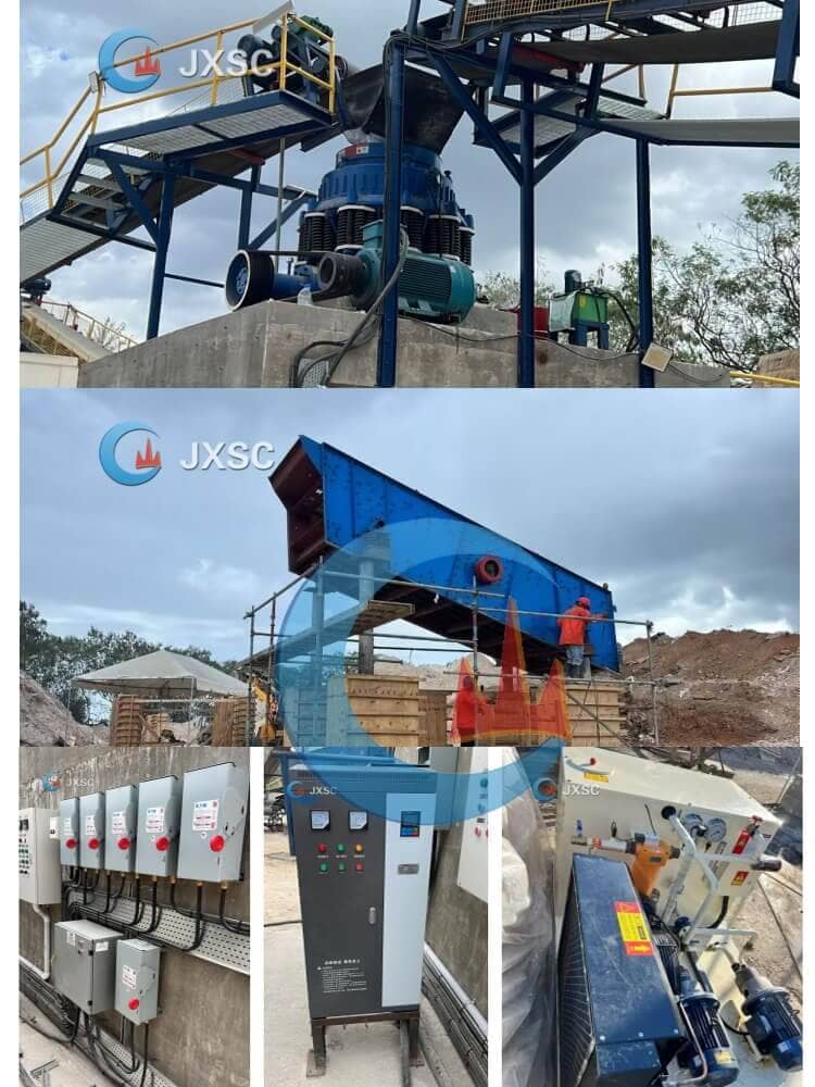 100TPH Stone Crushing Plant in Trinidad -onsite 100TPH Stone Crushing Plant in Trinidad -onsite