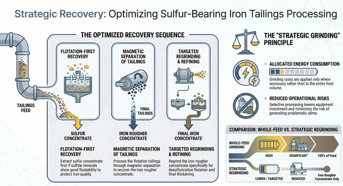 Sulfur-Bearing Iron Tailings Recovery